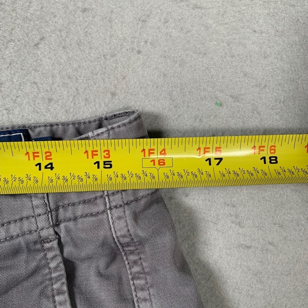 Vineyard Vines Island Short Mens 30 Gray Stretch Chino Flat Front Summer - Picture 5 of 11